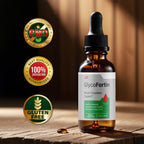 Glyco Fortin Drops - Fórmula saludable - Gotas de complemento alimenticio - Extra fuerte - Pack de 3 (3 meses de suministro)