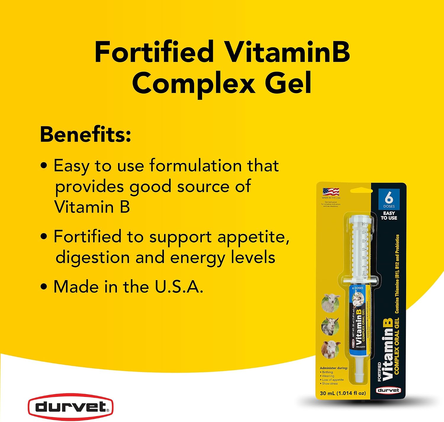 Durvet Vitamin B Complex 30ml