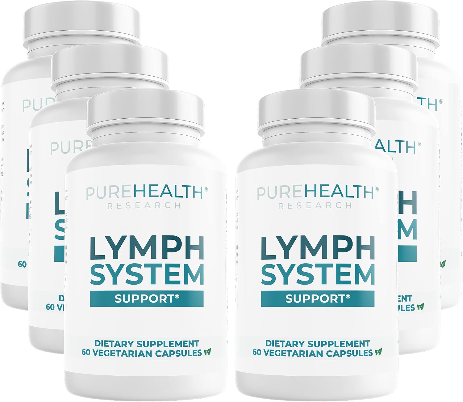 PureHealth Research Lymph System Support - 360 Cápsulas