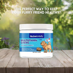HERBION Pets Multivitamin Chews with Probiotics and Minerals - Duck Flavor