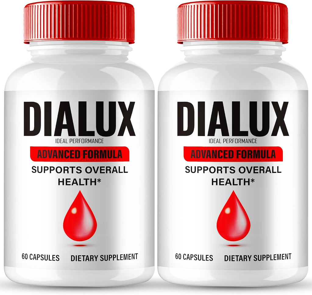 IDEAL PERFORMANCE Dialux Blood Capsules, Suplemento para Circulación y Niveles Estables, 2 Envases