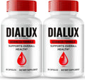 IDEAL PERFORMANCE Dialux Blood Capsules, Suplemento para Circulación y Niveles Estables, 2 Envases