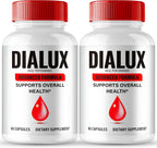 IDEAL PERFORMANCE Dialux Blood Capsules, Suplemento para Circulación y Niveles Estables, 2 Envases