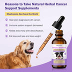 Pet Critical Guard - Suplemento Herbal para Perros contra el Cáncer, 59 ml
