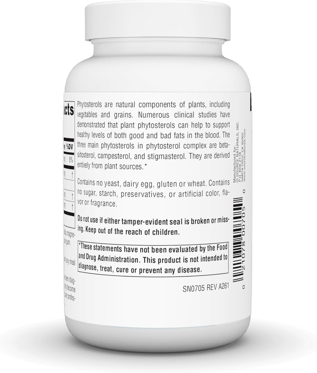 Source Naturals Phytosterol Complex con Beta-Sitosterol, 113 mg - 180 Comprimidos