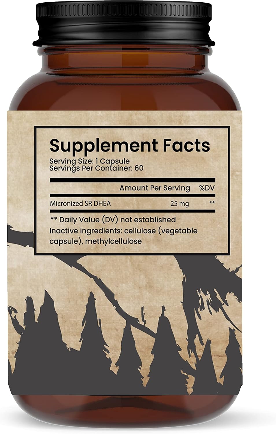 Teton Naturals DHEA 25 mg Complemento Alimenticio