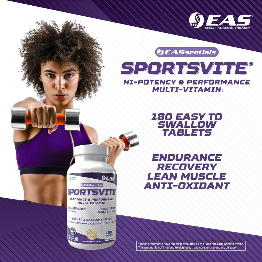 EAS SportsVite Multivitamínico de Alta Potencia para Deportistas