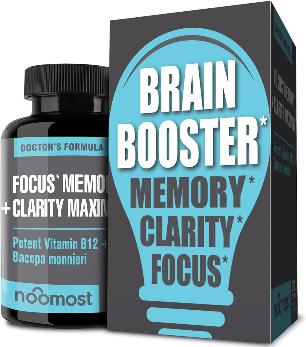 NooMost Brain Supplement - Potenciador Cognitivo para Enfoque, Memoria y Claridad Mental (Pack 1)
