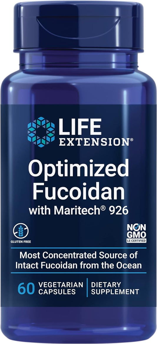 Life Extension Fucoidan optimizado con Maritech® 926, 60 Cápsulas