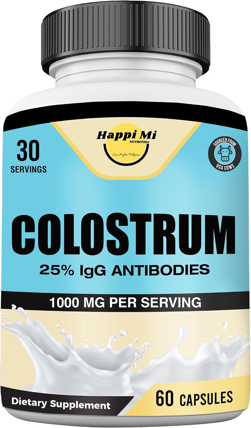 Happi Mi Nutrition Colostrum Capsules 1000mg - 60 Cápsulas