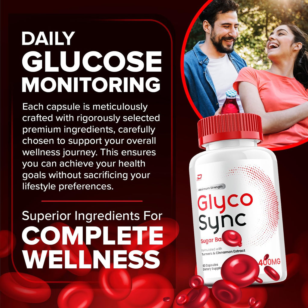 Glyco Sync Cápsulas – Complemento Alimenticio Avanzado con Fórmula Natural