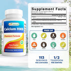 Best Naturals HMB (Beta-Hidroxi Beta-Metilbutirato) en Polvo Puro, 227 g