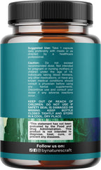 Natures Craft Eye Pressure Support con extracto de arándano - Suplemento vegano para la salud ocular - 30 cápsulas