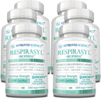 Approved Science® Respirasyl - Apoyo Respiratorio con Quercefit, Vitaminas A, C, D y BioPerine - 3 Meses de Suministro