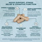 Swiss Activa+ Suplemento para el Estrés y la Calma con Ashwagandha, Rhodiola, GABA y L-Theanina - 30 Cápsulas