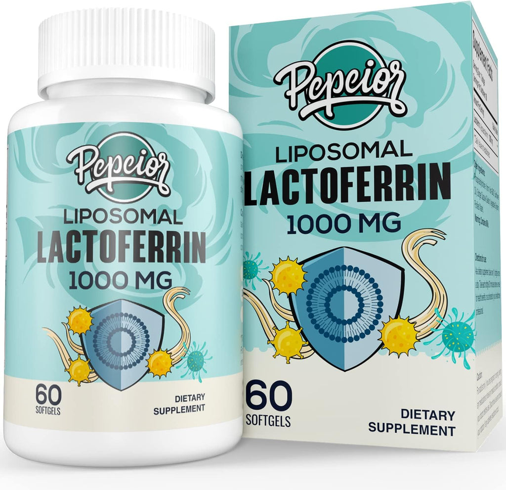 Lactoferrina Liposomal 1000 mg - 60 Cápsulas Blandas
