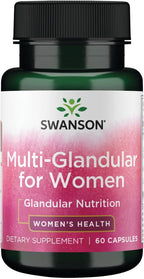 Swanson Multi-Glandular for Women - 60 Cápsulas