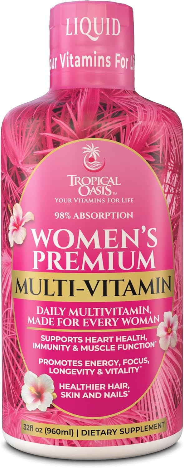 Premium Liquid Multivitamin for Women - Sugar-Free - 32 Servings