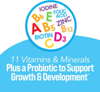 Culturelle Kids Probiótico + Multivitamínico Completo Masticable para Niños (30 comprimidos)