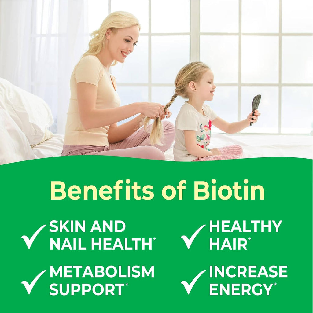VitaWorks Kids Biotin 5000mcg Comprimidos Masticables - 120 uds