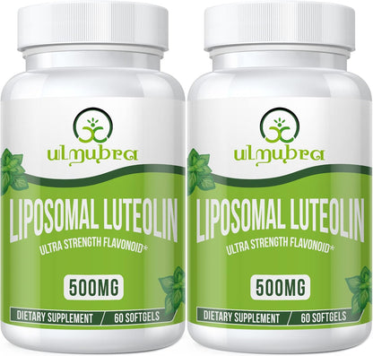 Ulmubra Luteolina Liposomal 500 mg, Máxima – 500 mg de luteolina liposomal por porción – Image 1