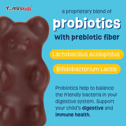 YUM-V'S Probióticos para Niños Ositos de – Cepas y cantidad: busca productos con cepas específicas para niños y al – Image 3
