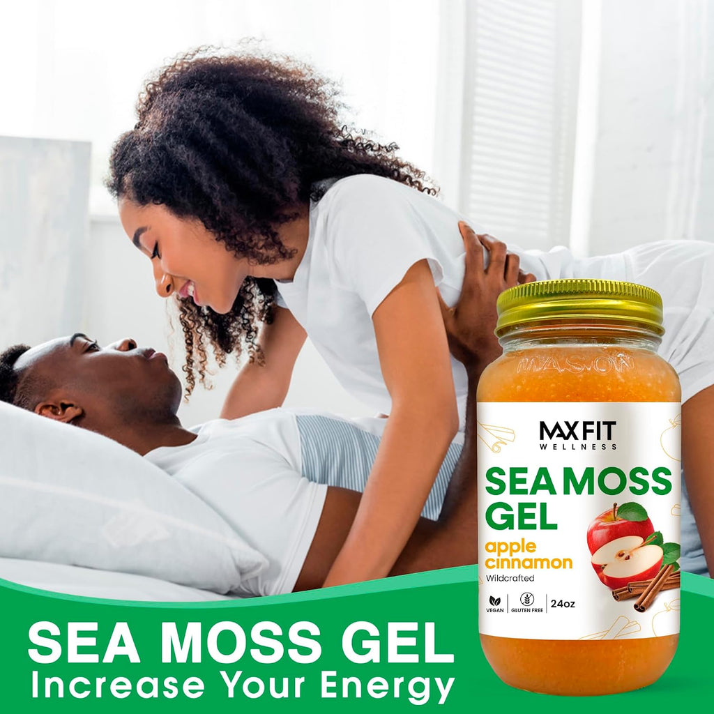 Gel de Musgo Marino Gold Wildcrafted 24 oz (12 Sabores) | 92 Vitaminas y Minerales | Superalimento Vegano No-GMO