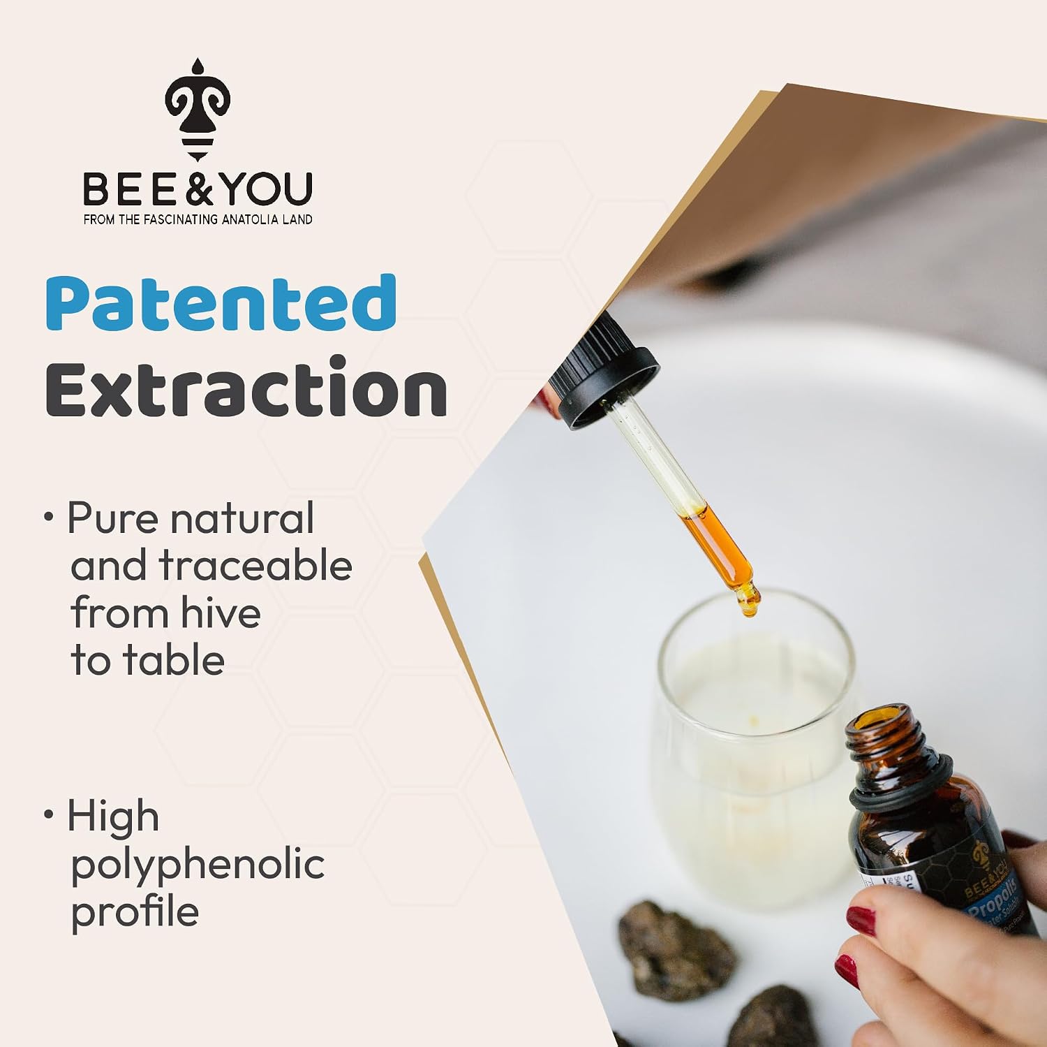 Bee and You Pure Natural Propolis Extract 30 ml