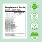 ASULABS® Fórmula Probiótica Avanzada – 18 Cepas, 30 Billones de UFC, Cápsulas Vegetarianas