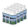 E3Live - Superalimento Orgánico con Manzana y Limón - 12 Botellas de 473 ml