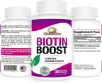 Rise-N-Shine Biotin Boost 10.000 mcg – 30 Cápsulas