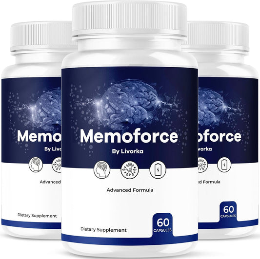 Memoforce Complemento Alimenticio - 180 Cápsulas (3 Pack)