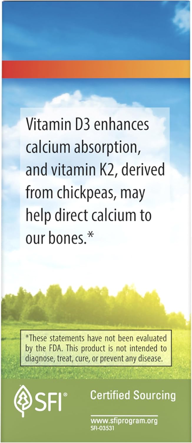 Carlson Super Daily D3+K2 - 50 mcg D3 + 45 mcg MK-7 - 360 Gotas (10,16 ml)