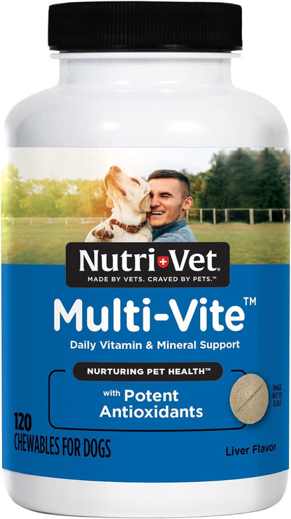 Nutri-Vet Multi-Vite Masticables Multivitamínicos para Perros Adultos – Image 1