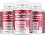 Menopause Care, con DIM, Black Cohosh, Chasteberry, Onagra, Linaza y Ashwagandha, 60 Cápsulas