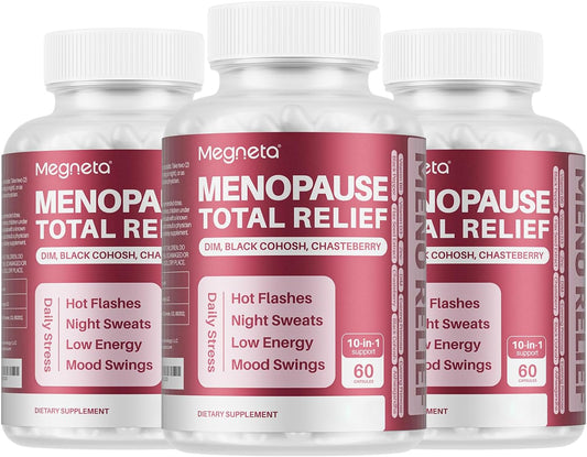 Menopause Care, with DIM, Black Cohosh, Chasteberry, Evening Primrose, Flax Seed & Ashwagandha, 180 Cápsulas