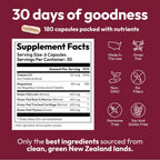 Strong Jaw Gum Restore - Suplemento para la Salud de Encías y Dientes, 180 Cápsulas
