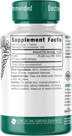 Nutri 5-MTHF L-Metilfolato 15mg, 120 comprimidos veganos