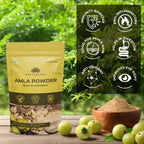 SAPTAMVEDA Amla Indian Gooseberry Powder (150g)/ 5.29 Ounce