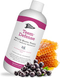 Teem Defense - Probiótico Líquido con Saúco, Prebiótico, Probiótico y Postbiótico, 480 ml