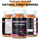 Aromlife Chest Gummies - 60 Gominolas con sabor a melocotón y forma de osito