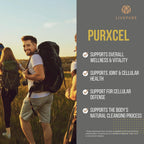 PURE PurXcel Suplemento Antioxidante | 30 Cápsulas | con Glutatión y Superóxido Dismutasa