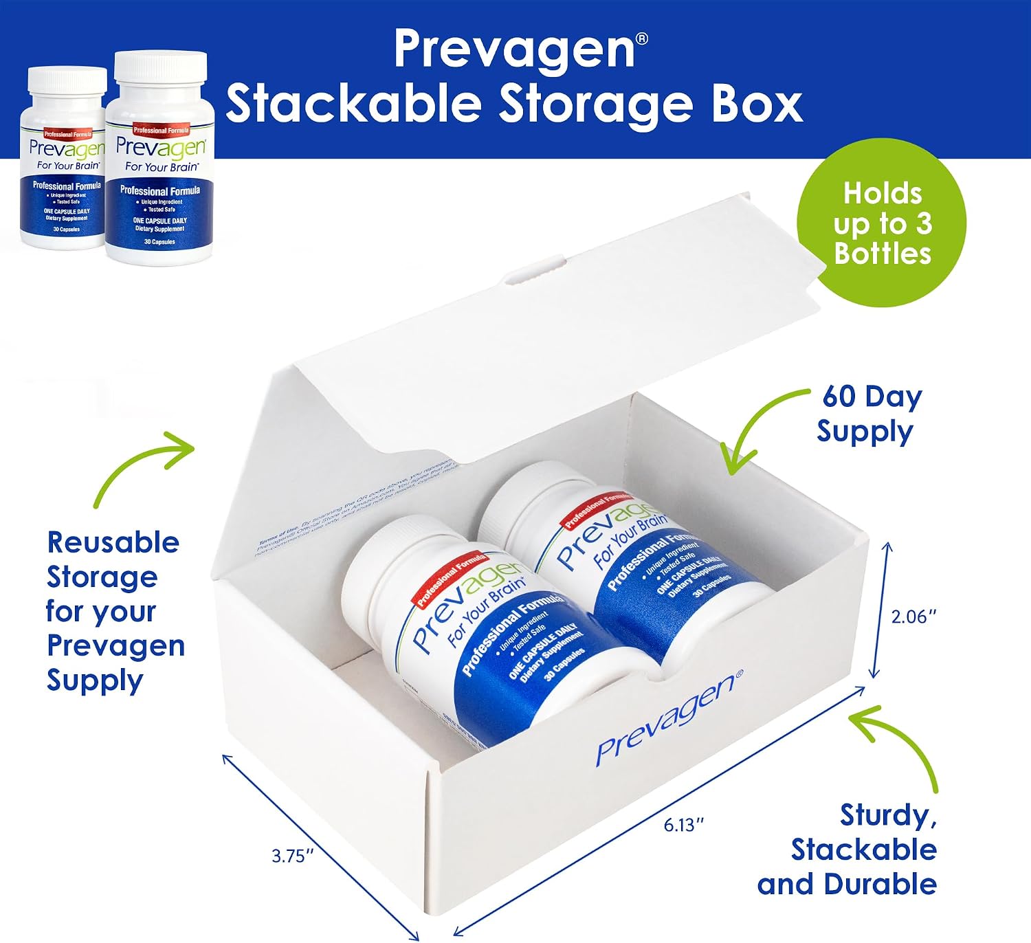 Prevagen Professional Formula - 60 Cápsulas (2 Meses de Suministro) | Formulado para tu Cerebro | 40mg de Apoaequorina más Vitamina D3