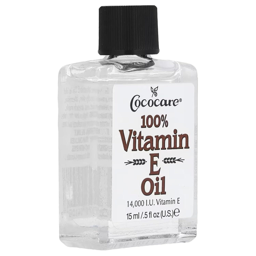 COCOCARE Vitamin E Oil - 14000 IU - Antioxidant - Repair Skin - 0.5 fl oz (Pack of 2)