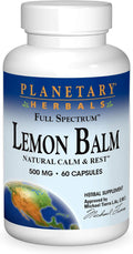 Planetary Herbals Toronjil de Espectro Completo 500 mg, 60 tabletas