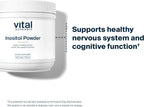 Vital Nutrients Inositol en Polvo - Myo-Inositol 3800mg - Suplemento Vegano