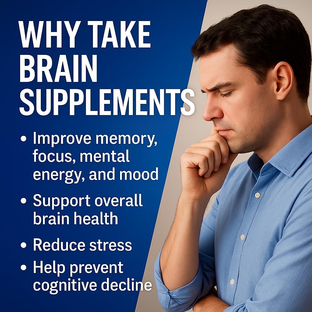 Ageless Brain – Suplemento para la Memoria y Concentración (60 Cápsulas)