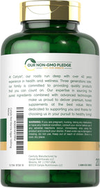 Carlyle Alga Roja Marina 1600mg | 200 Cápsulas | con Calcio, Magnesio y Vitamina D3 | Suplemento Vegetariano, No GMO, Sin Gluten