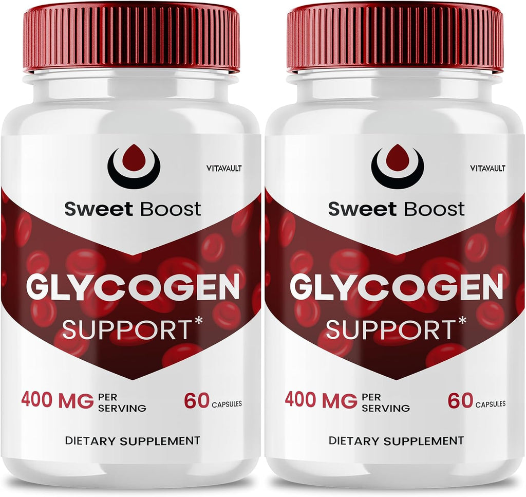 Sweet Boost Cápsulas - Apoyo al Glucógeno, Fórmula Avanzada (2 Paquetes)