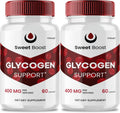 Sweet Boost Cápsulas - Apoyo al Glucógeno, Fórmula Avanzada (2 Paquetes)